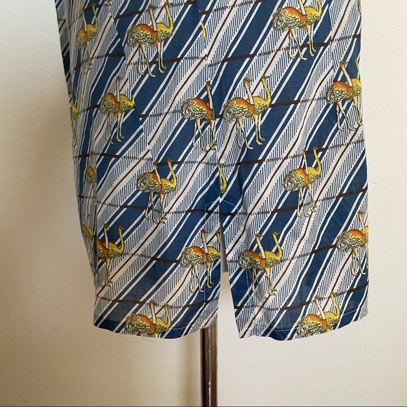 Gucci ostrich printed lightweight button shirt - Picture 5 of 8